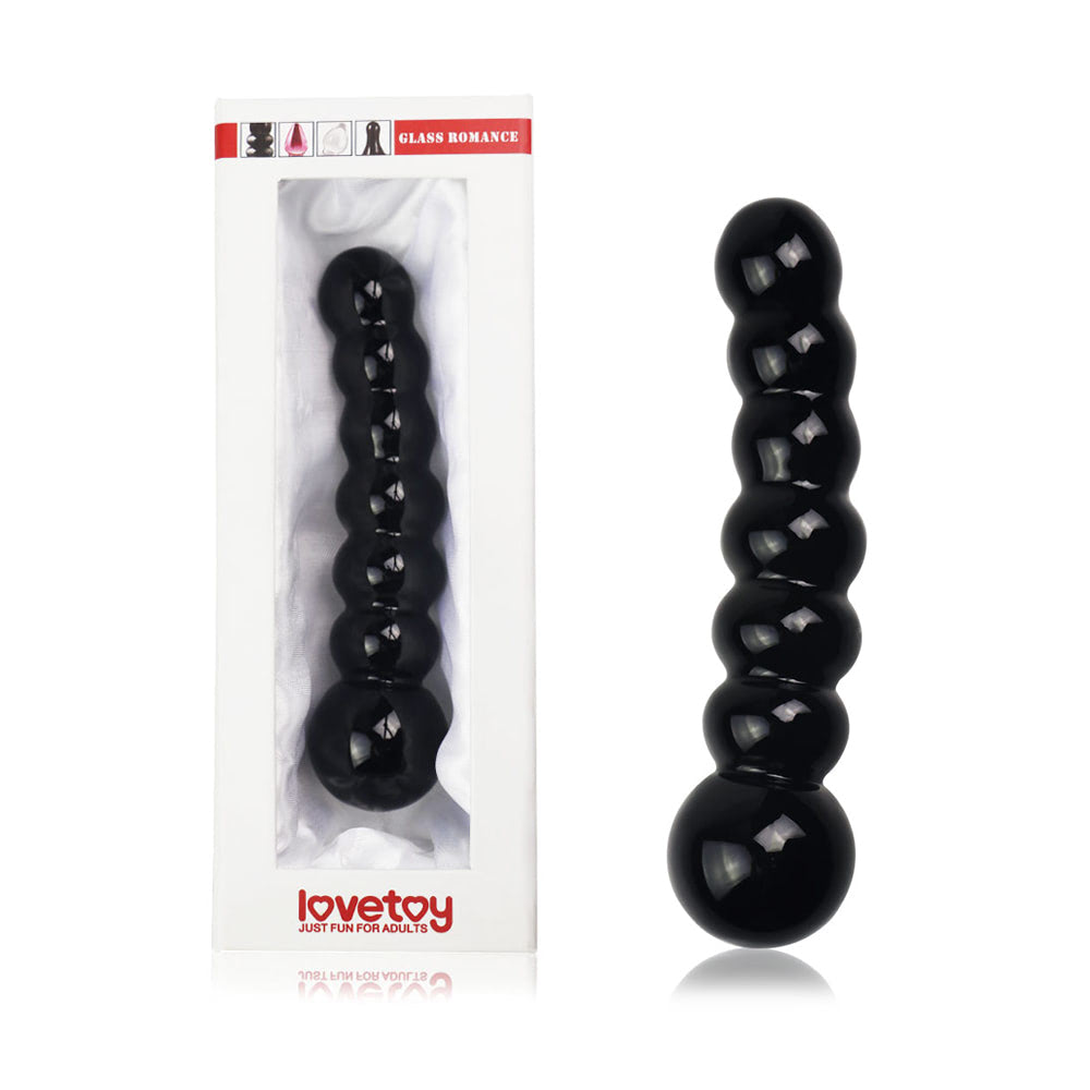 Plug Anal Vidro 17x3,6 cm - 6.8" Glass Romance - LOVETOY