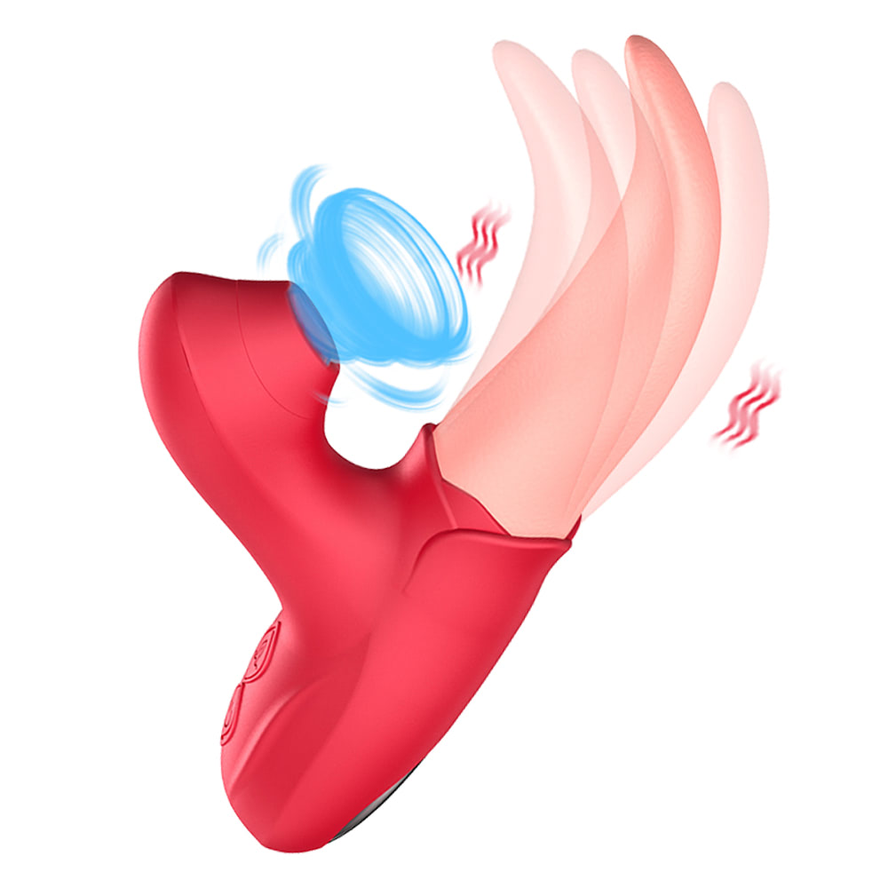 Vibrador e Estimulador no formato de Lingua - OLENA - Imagem 3