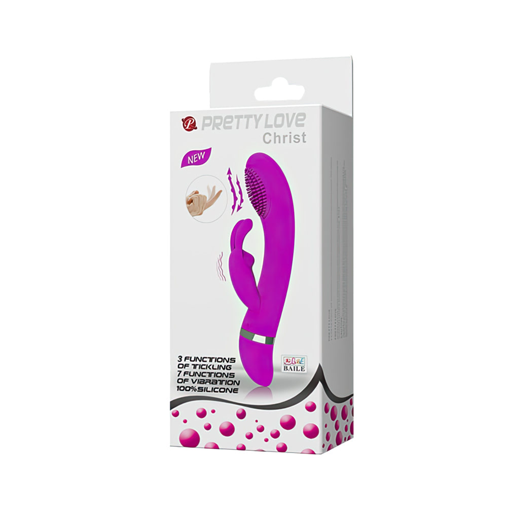 Vibrador Estimulador Coelho 7 Vibrações PRETTY LOVE Sog - Imagem 5