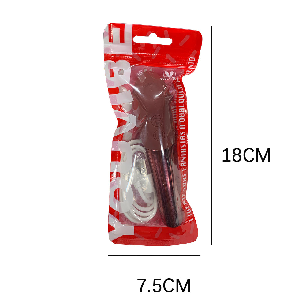 Vibrador Duplo Estimulador Clitoris 5 vibrações - YOUVIBE - Imagem 3
