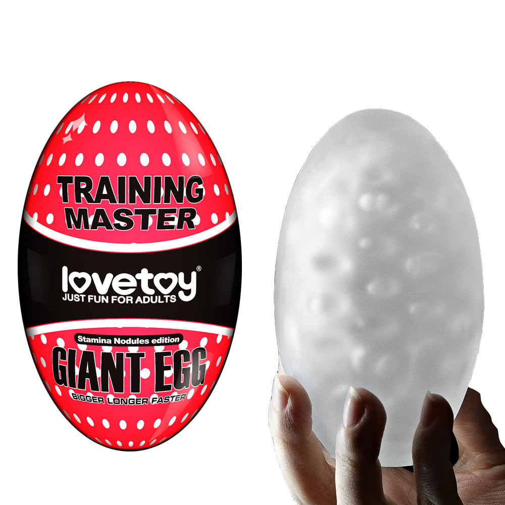Masturbador Masculino BIG EGG gigante Estimulador Bolinhas