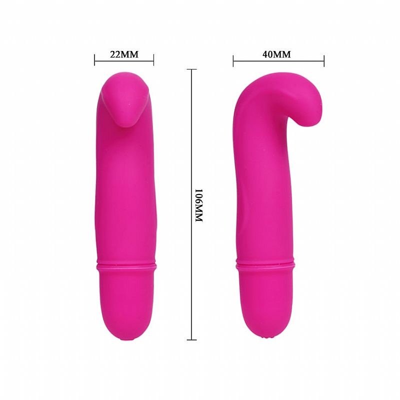 Vibrador Puro Silicone Ponto G - 10 níveis de vibração Dana - Imagem 8