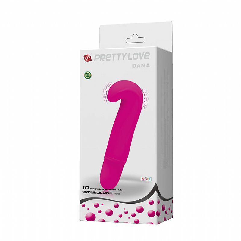 Vibrador Puro Silicone Ponto G - 10 níveis de vibração Dana - Imagem 9