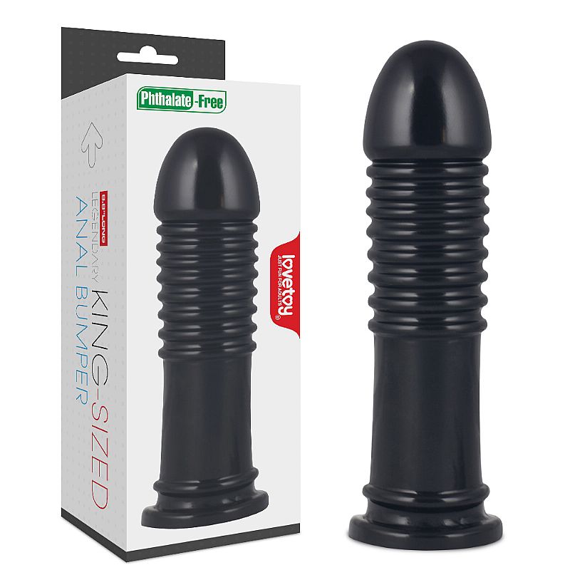 Plug Anal Gigante Bumper com Ventosa - Lovetoy - Imagem 4