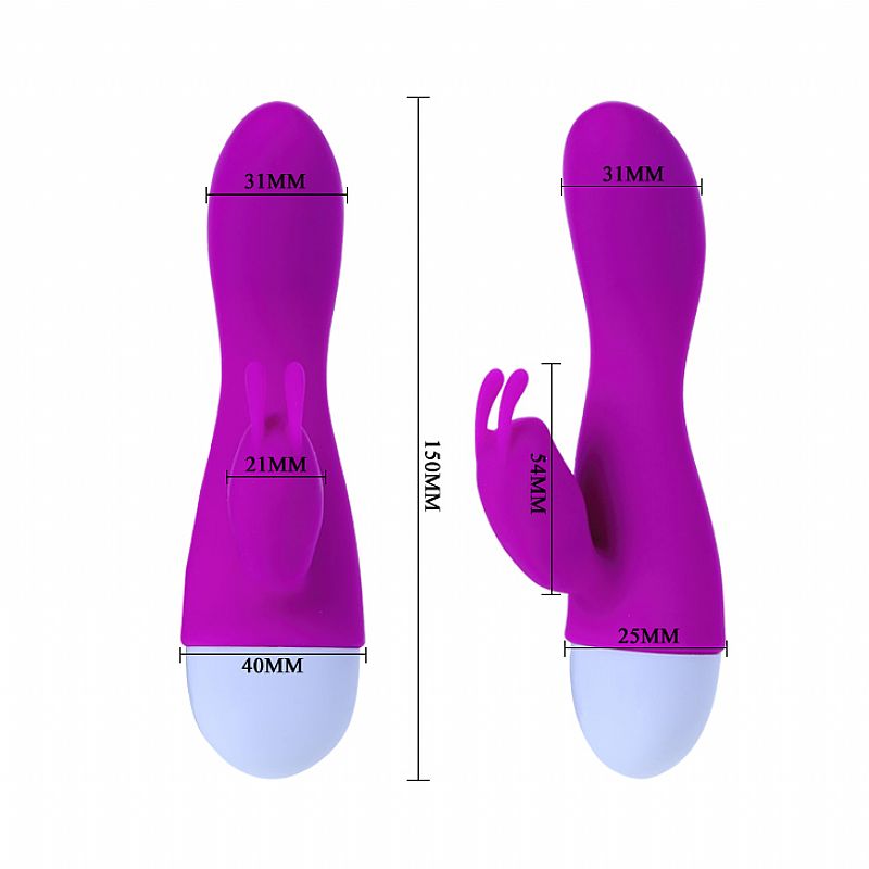 Vibrador Ponto-G Kyle com Estimulação de Clitóris - 30 Velocidades - Sex shop - Imagem 3