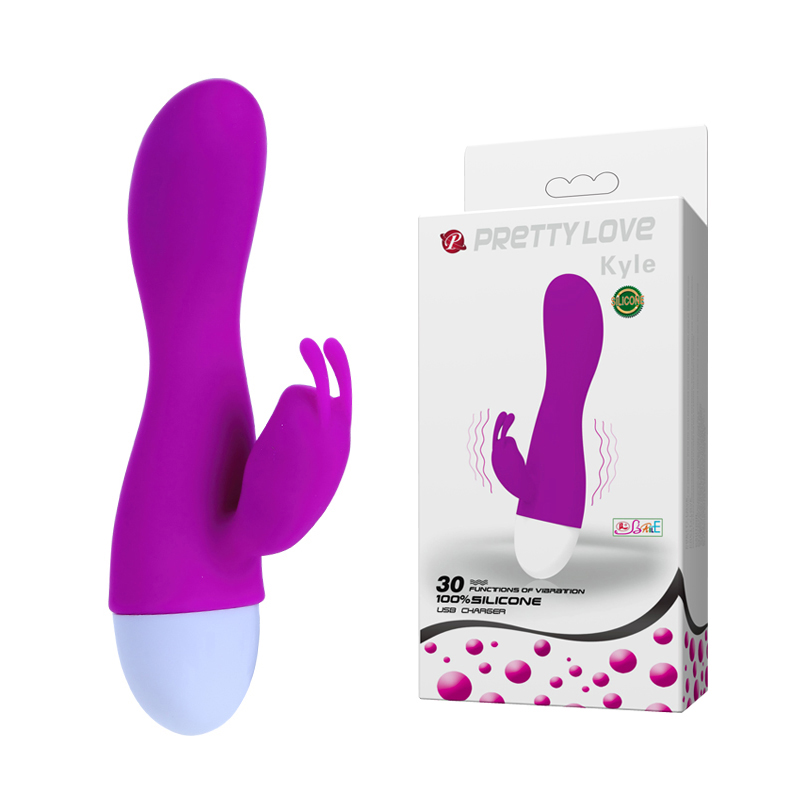 Vibrador Ponto-G Kyle com Estimulação de Clitóris - 30 Velocidades - Sex shop - Imagem 4