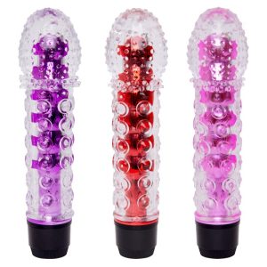 Vibrador Multivelocidade com Capa Texturizada Massageadora