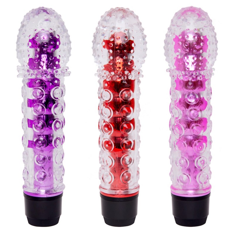 Vibrador Multivelocidade com Capa Texturizada Massageadora