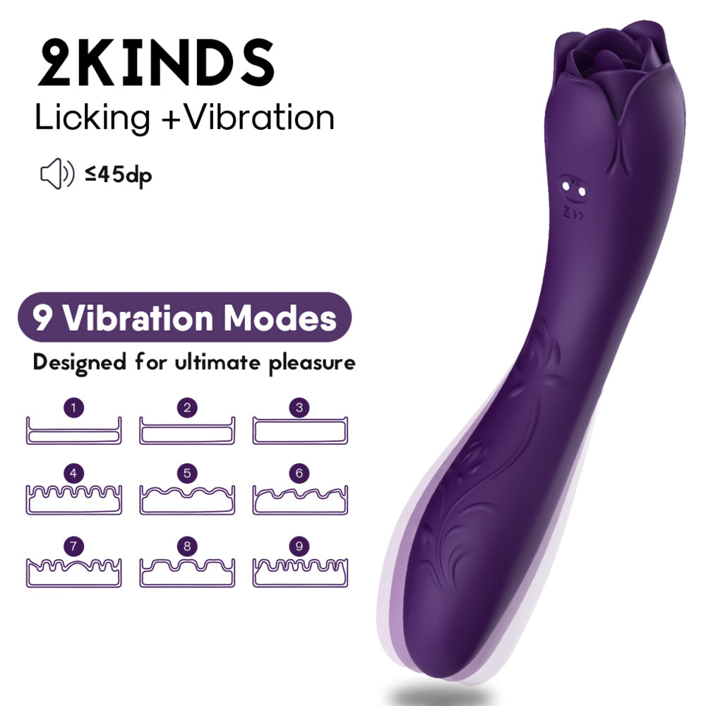 Vibrador de ponto G duplo 9 modos de estimulação - USK - Imagem 5