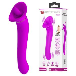 Estimulador Ponto g Com Língua para o Clitóris Recarregável
