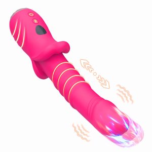 Vibrador Vai e Vem Recarregável com 10 Modos de Vibração USK