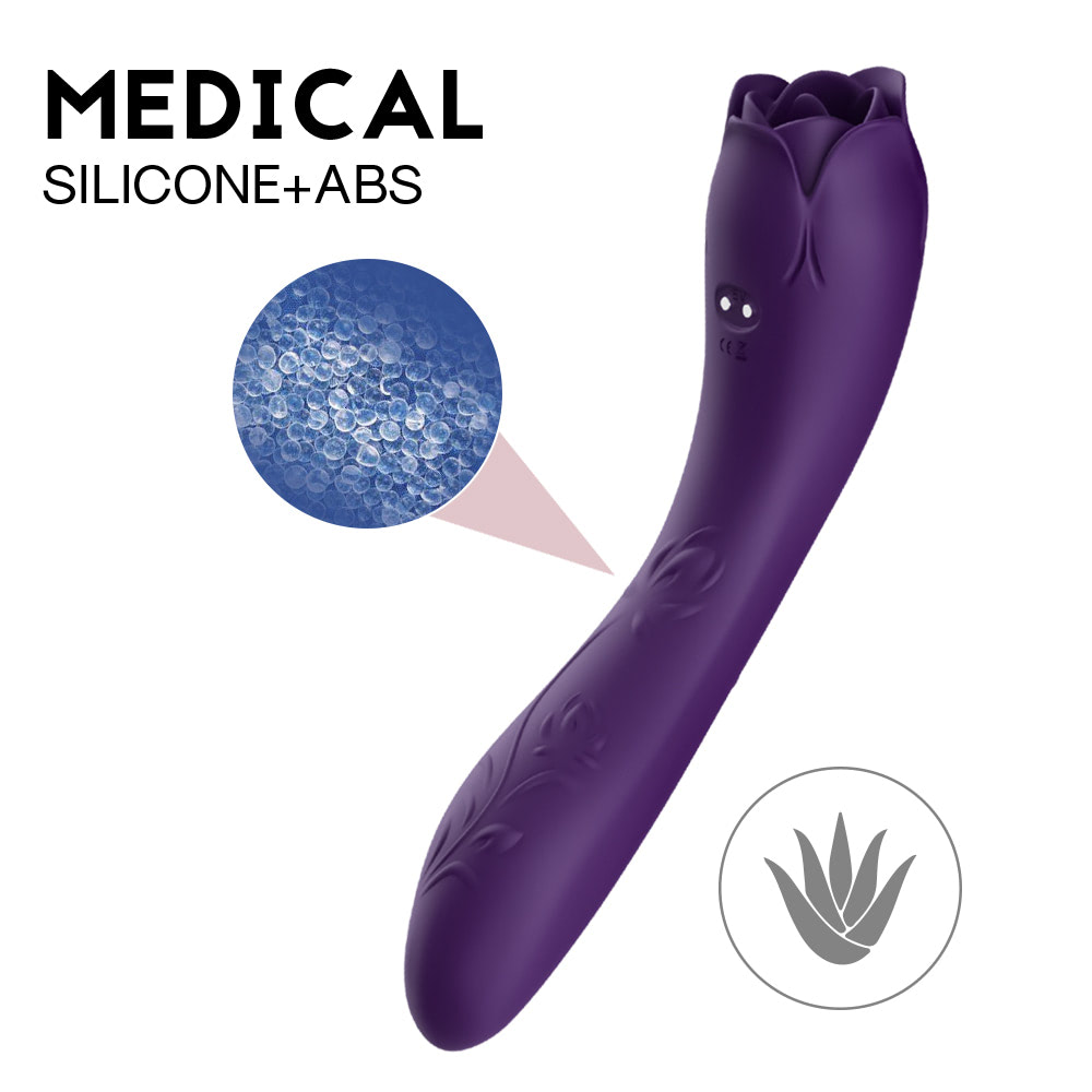 Vibrador de ponto G duplo 9 modos de estimulação - USK - Imagem 8