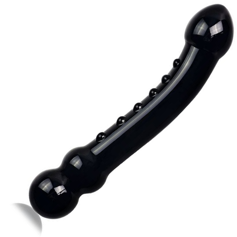 Plug Ponto G em Vidro com Relevo - Lovetoy - Sexshop - Imagem 6