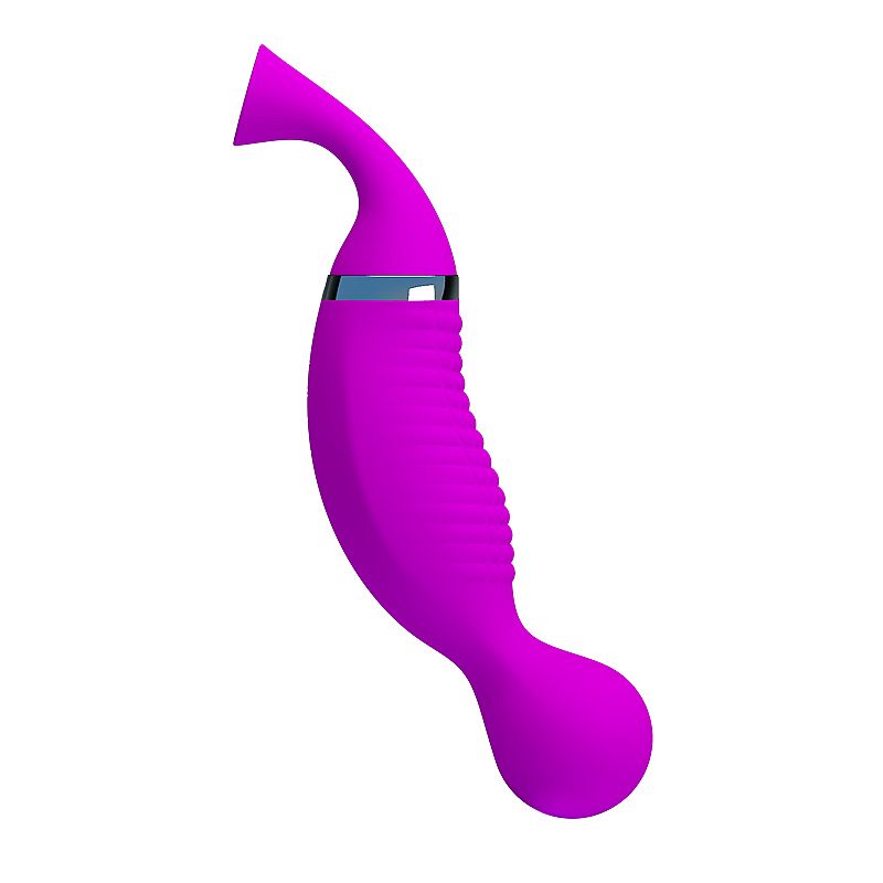 Vibrador de Ponto G e clitóris com Sucção- Magic Flute - Imagem 3