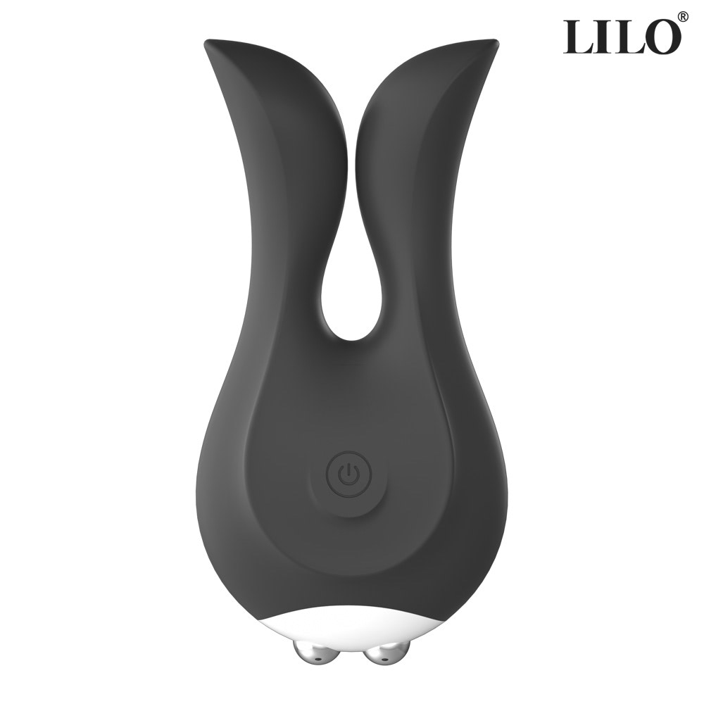 Vibrador Preto Feminino para a Estimulação e Massagem - LILO - Imagem 2