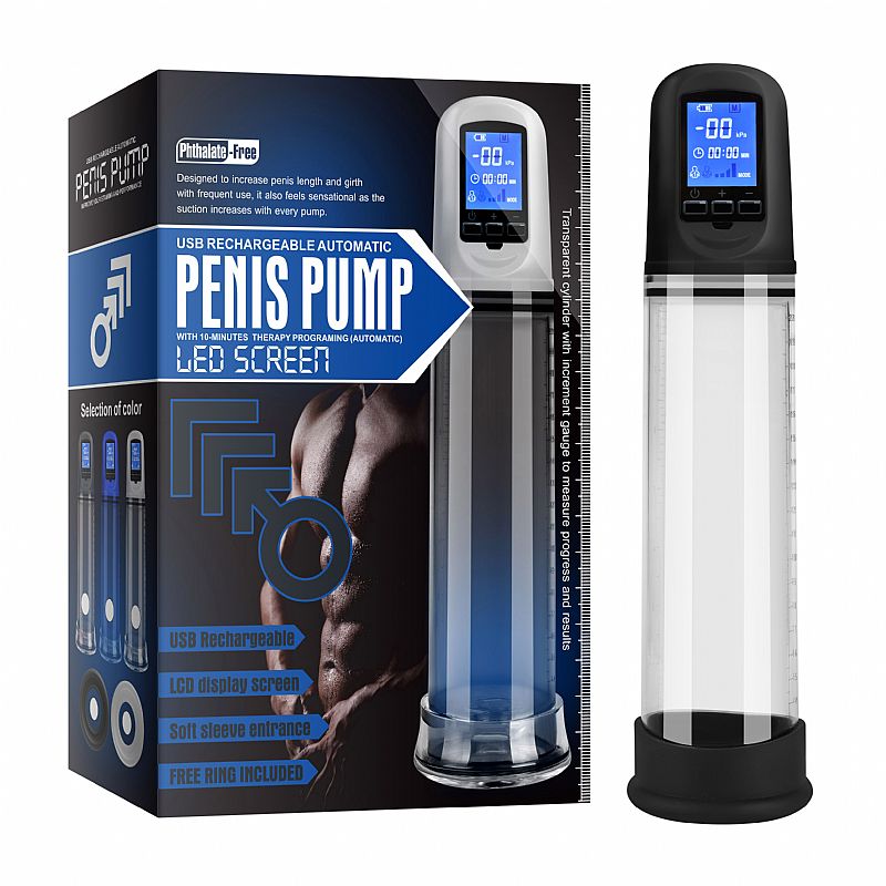 Bomba Peniana Recarregável FREE SPACE PENIS PUMP II Sexshop