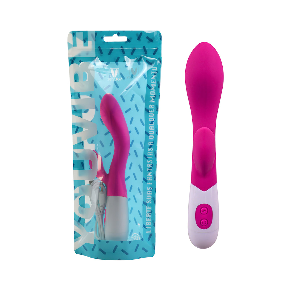 Vibrador Rabbit Ponto G com 20 Modos de Vibração - YOUVIBE - Imagem 3