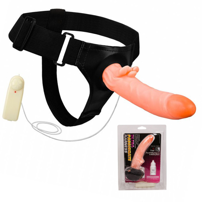 Capa Peniana com Vagina, Suporte e Vibrador Ultra Passionate
