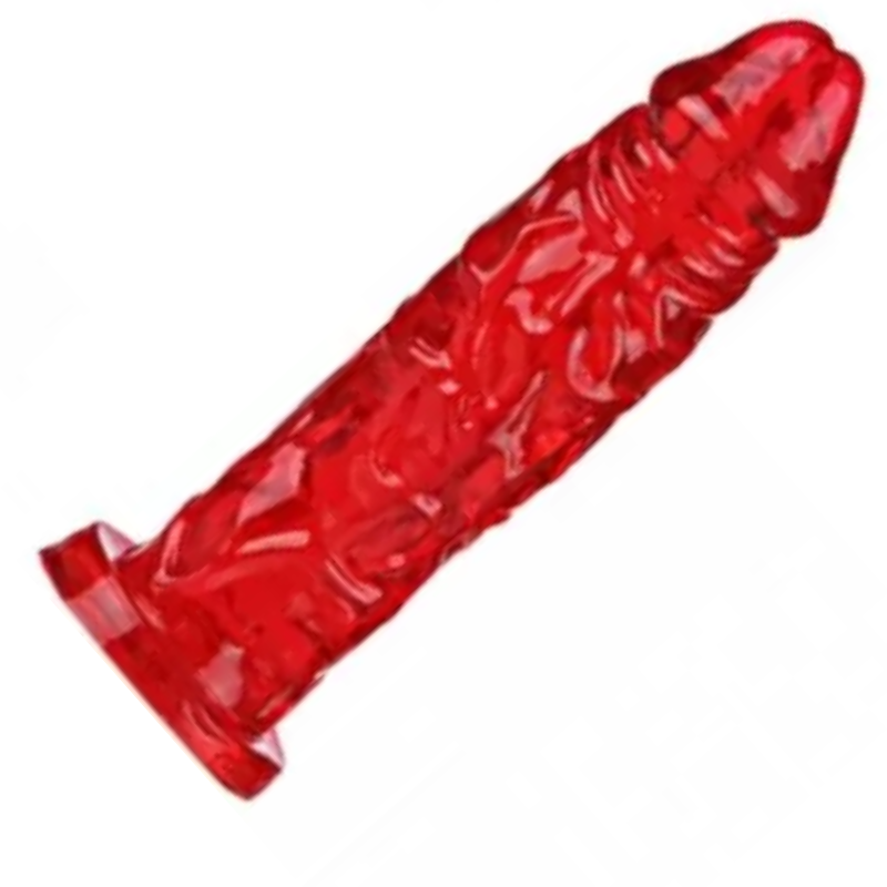 Pênis Realístico Vermelho 14,5x3,4 cm - Sexshop - Imagem 3