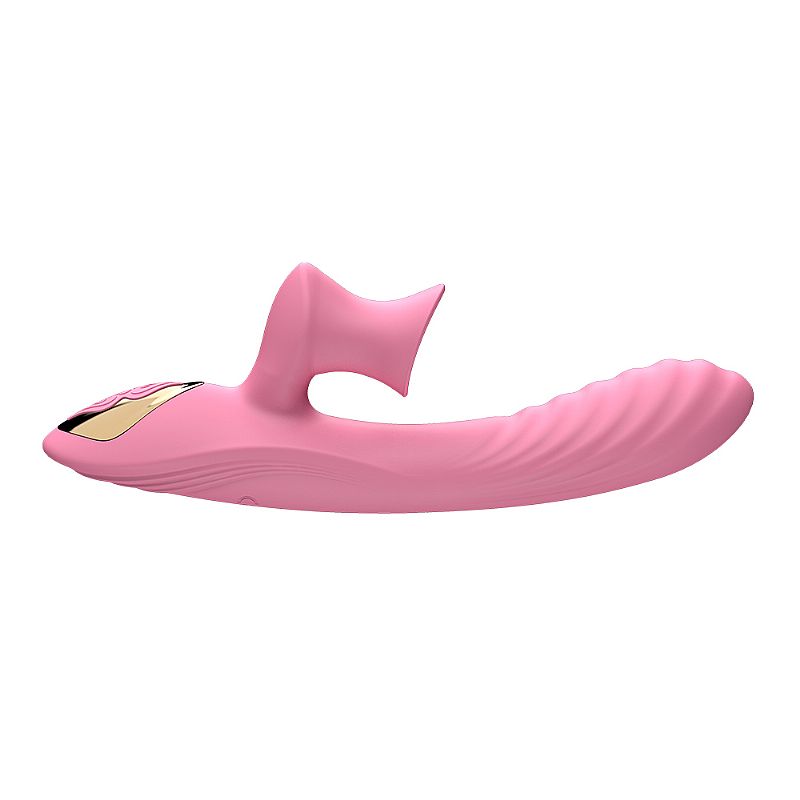 Vibrador ao Estilo Rabbit em Silicone com 7 Rotação - Dibe - Imagem 6