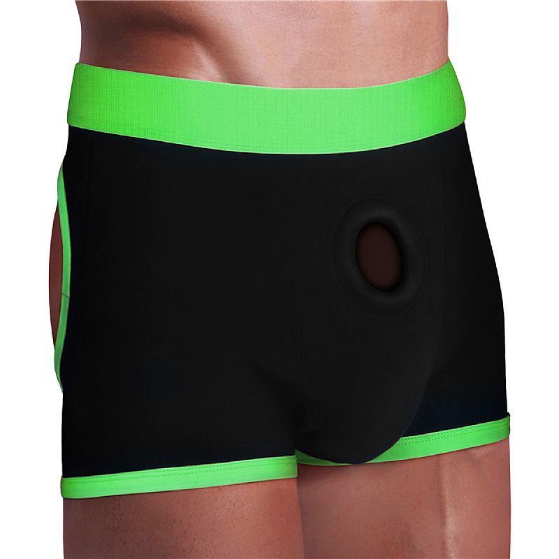 Cinta Peniana Formato de Cueca Elástica Confortável Strap-on - Imagem 3