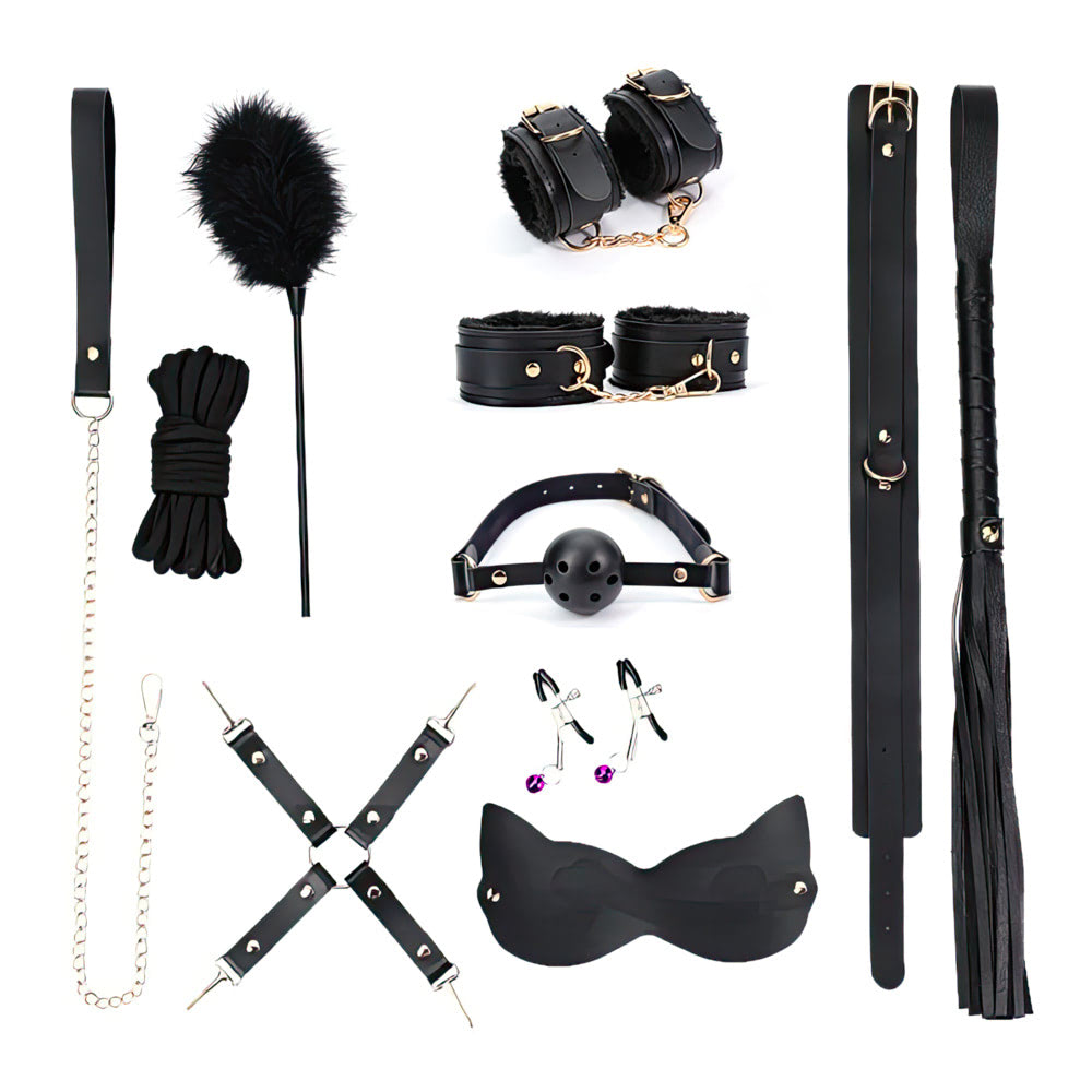 Kit Sado Bandage com 10 Produtos - YOUVIBE - Sex shop