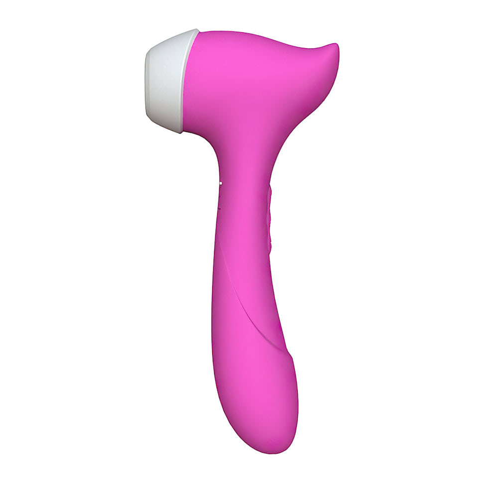 Vibrador Feminino Estimulador de Ponto G e Clitóris + Sucção - Imagem 9