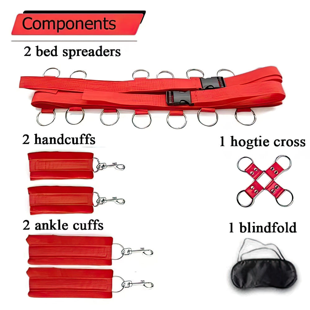 Kit de Bondage Algemas de Cama com 5 produtos - YOUVIBE - Imagem 5