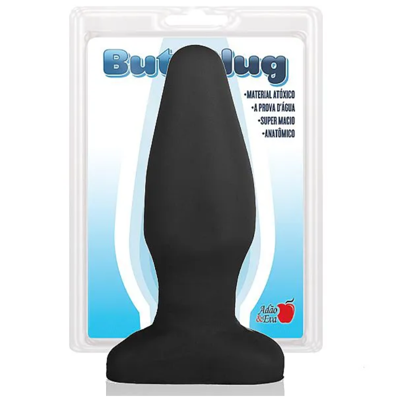 Plug Anal Prospero - 14,5 x 5 cm na cor preta - Imagem 4