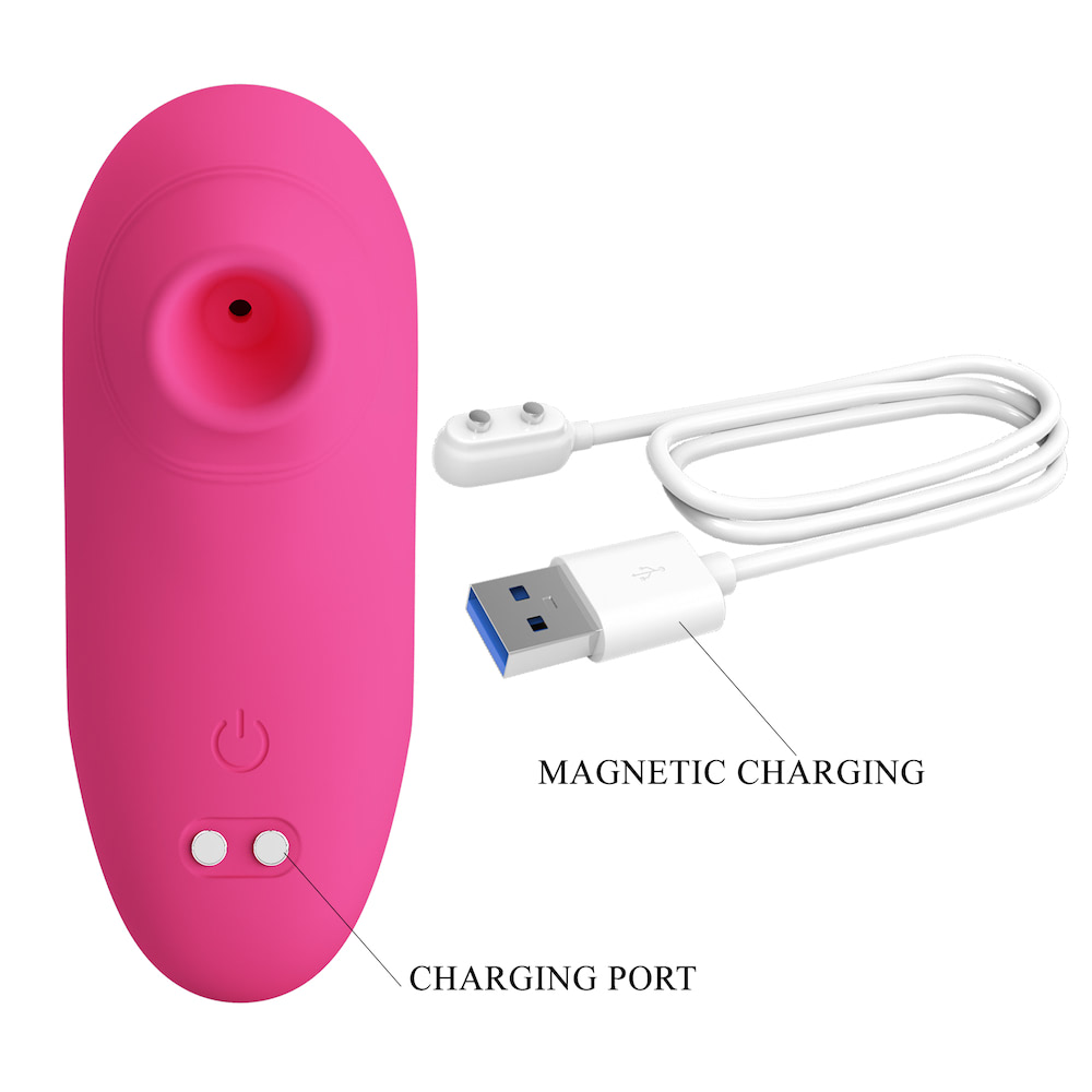 Vibrador Feminino Com Sucção e Vibração Arila PRETTY LOVE - Imagem 7