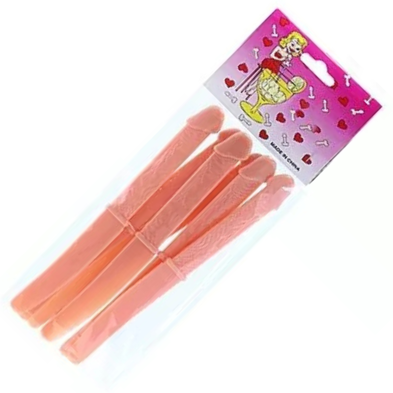 Jogo com 6 facas com o cabo no formato de pênis - Sexshop - Imagem 3