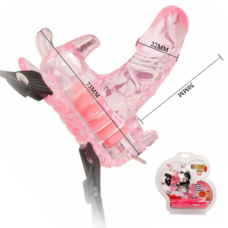 Vibrador Formato de Borboleta Butterfly Mini Baile Sex shop - Imagem 7