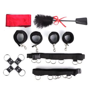 Kit de Bondage para Cama com 7 Peças - YOUVIBE Sex shop