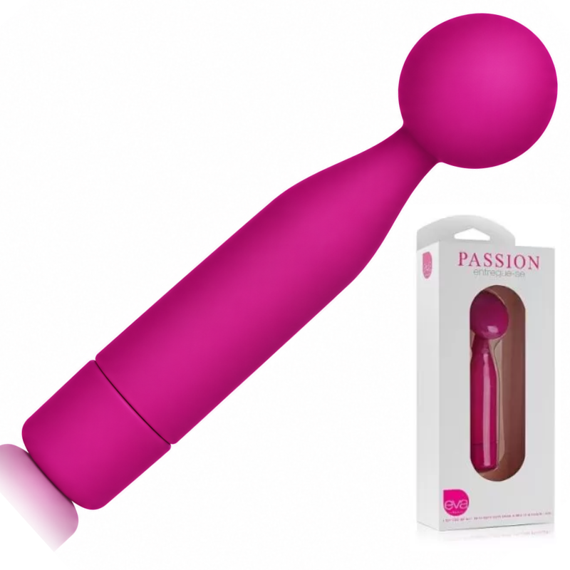 Vibrador PASSION - Silicone - Lilás - Eva Collection - Sexshop