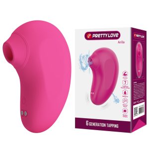 Vibrador Feminino Com Sucção e Vibração Arila PRETTY LOVE