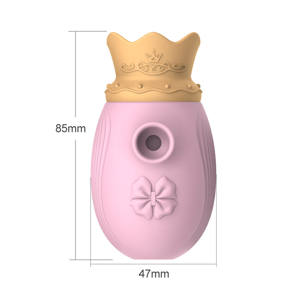 Vibrador de Clitóris com Pulcação e Língua - Crown - Imagem 2