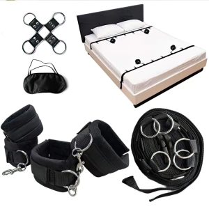 Kit de Bondage Algemas de Cama com 5 produtos - YOUVIBE