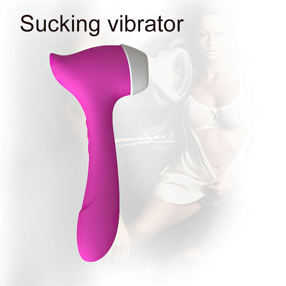Vibrador Feminino Estimulador de Ponto G e Clitóris + Sucção - Imagem 8