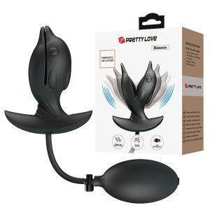 Plug Anal Inflável com Vibrador - Hanson - Pretty Love