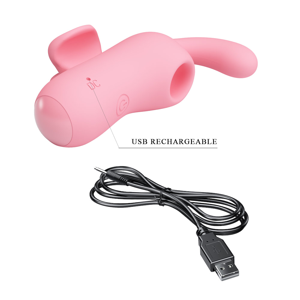 Dedeira com 10 Modos de Pulsação e Vibração Magic Fairy USB - Imagem 8