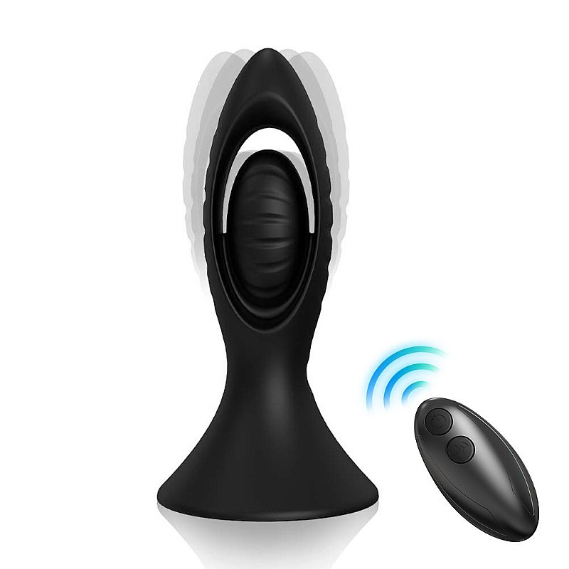 Plug Anal Recarregável com controle Remoto - 12.0x3,7 cm - Imagem 3