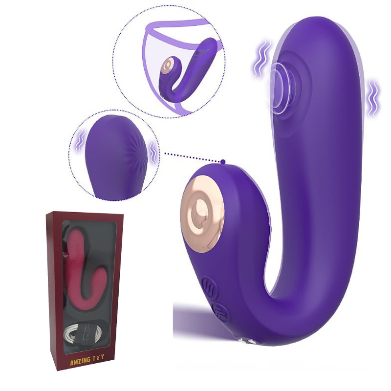 Vibrador de Ponto G e Estimulador Clitóris - Bobby - S-Hande