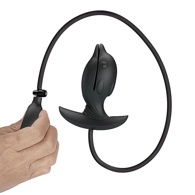 Plug Anal Inflável com Vibrador - Hanson - Pretty Love - Imagem 3