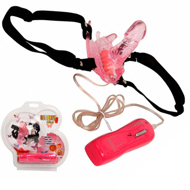 Vibrador Formato de Borboleta Butterfly Mini Baile Sex shop