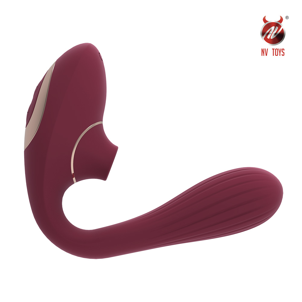 Vibrador de Clitoris e Ponto G 10 modos de Vibração e Sucção