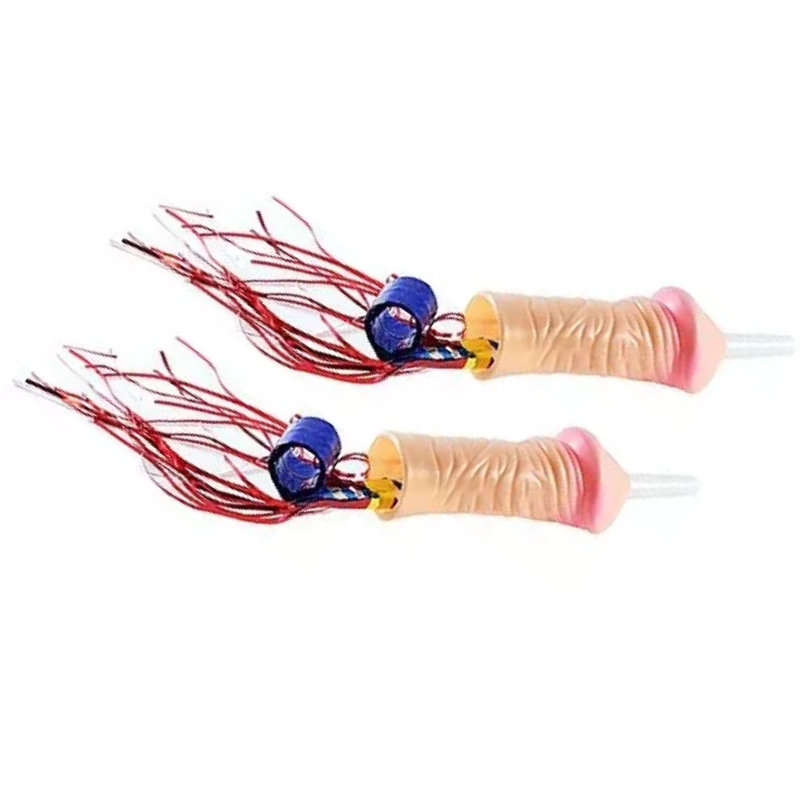 Língua de sogra no formato de pênis - 2 unidades - Sexshop - Imagem 2
