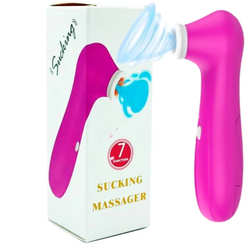 Vibrador com Sugador de Clitóris - Orgasmo Perfeito - Sex shop