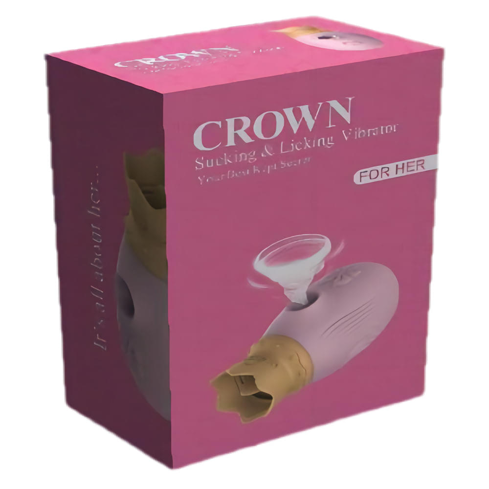 Vibrador de Clitóris com Pulcação e Língua - Crown - Imagem 7