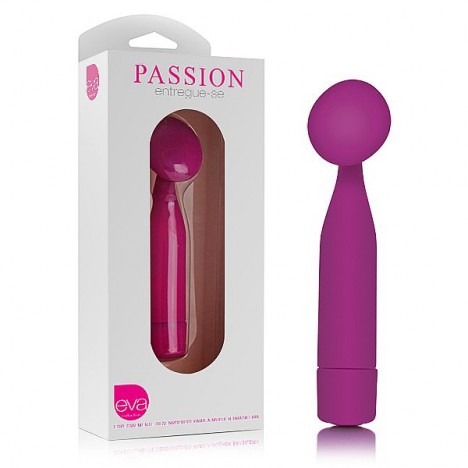 Vibrador PASSION - Silicone - Lilás - Eva Collection - Sexshop - Imagem 5
