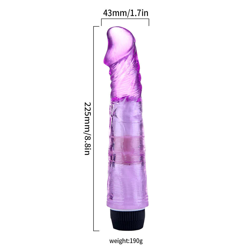 Pênis Realístico 22,5x4,3cm Vibrador - YOUVIBE Sex shop - Imagem 7